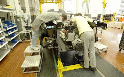 Lamborghini Murciélago LP640  factory