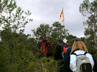 Pujant al Turó de les Bruixes