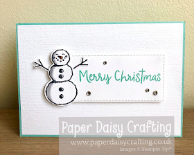 Nigezza Creates with Stampin' Up! & Paper Daisy Crafting & Snowman Season 