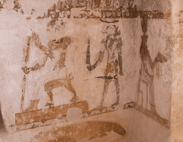 Tomb of the Crocodile Jabal el Mawta siwa oasis