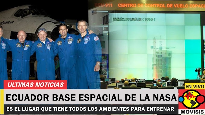 Astronauta sugiere que Ecuador podría ser un lugar de entrenamiento espacial