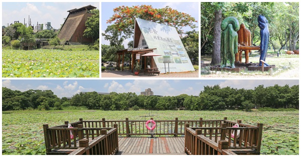 台中東勢|東勢林業文化園區|全台最大荷花池|木雕作品展|免費入園