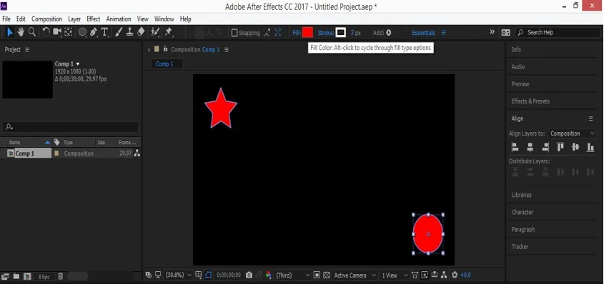 طريقة عمل موشن جرافيك على برنامج After Effects