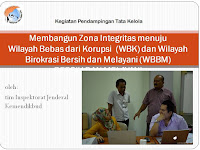 Itjen Lakukan Pendampingan Tata Kelola Membangun ZI WBK WBBM bagi PPPTK PKn dan IPS