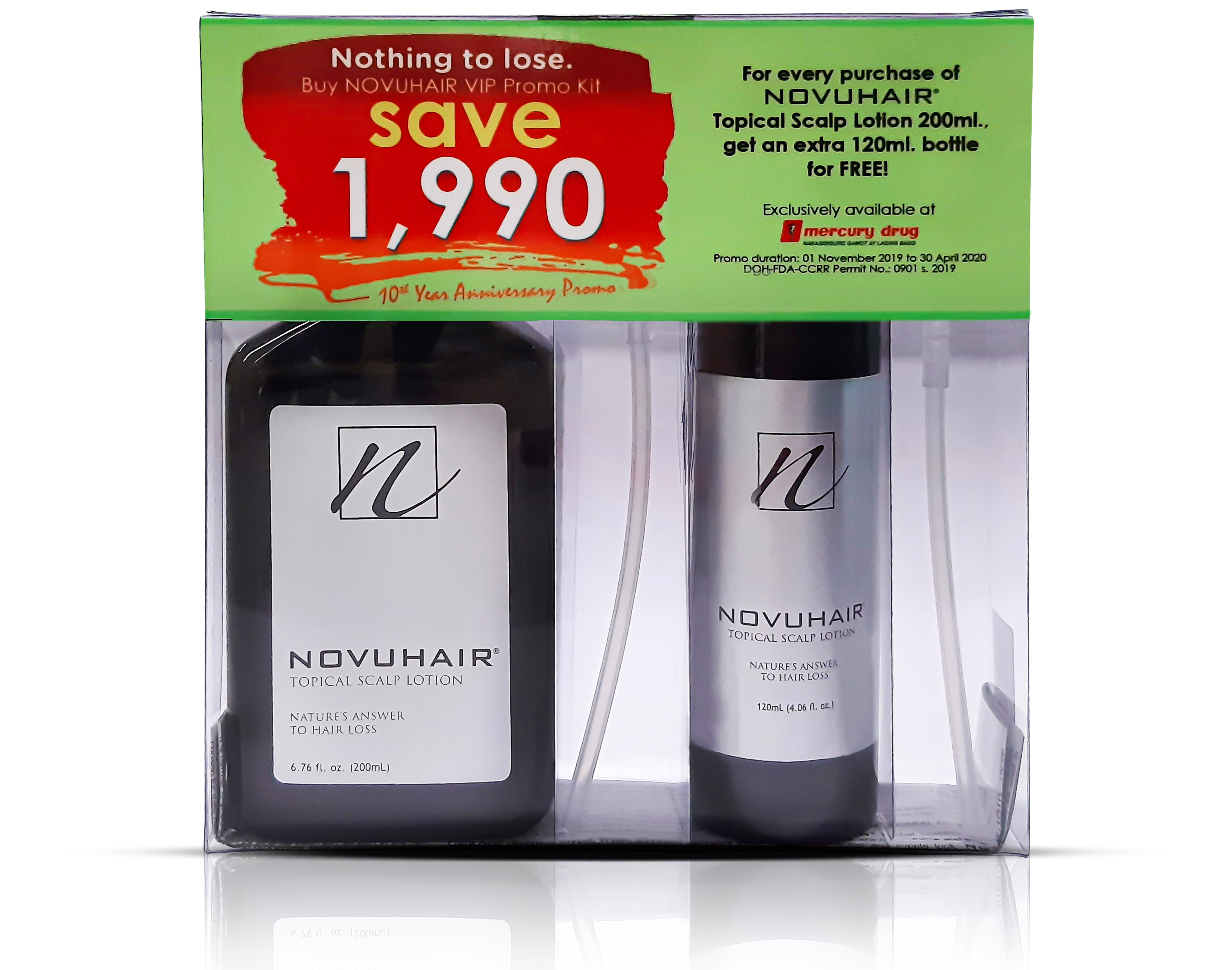 Novuhair topical scalp lotion