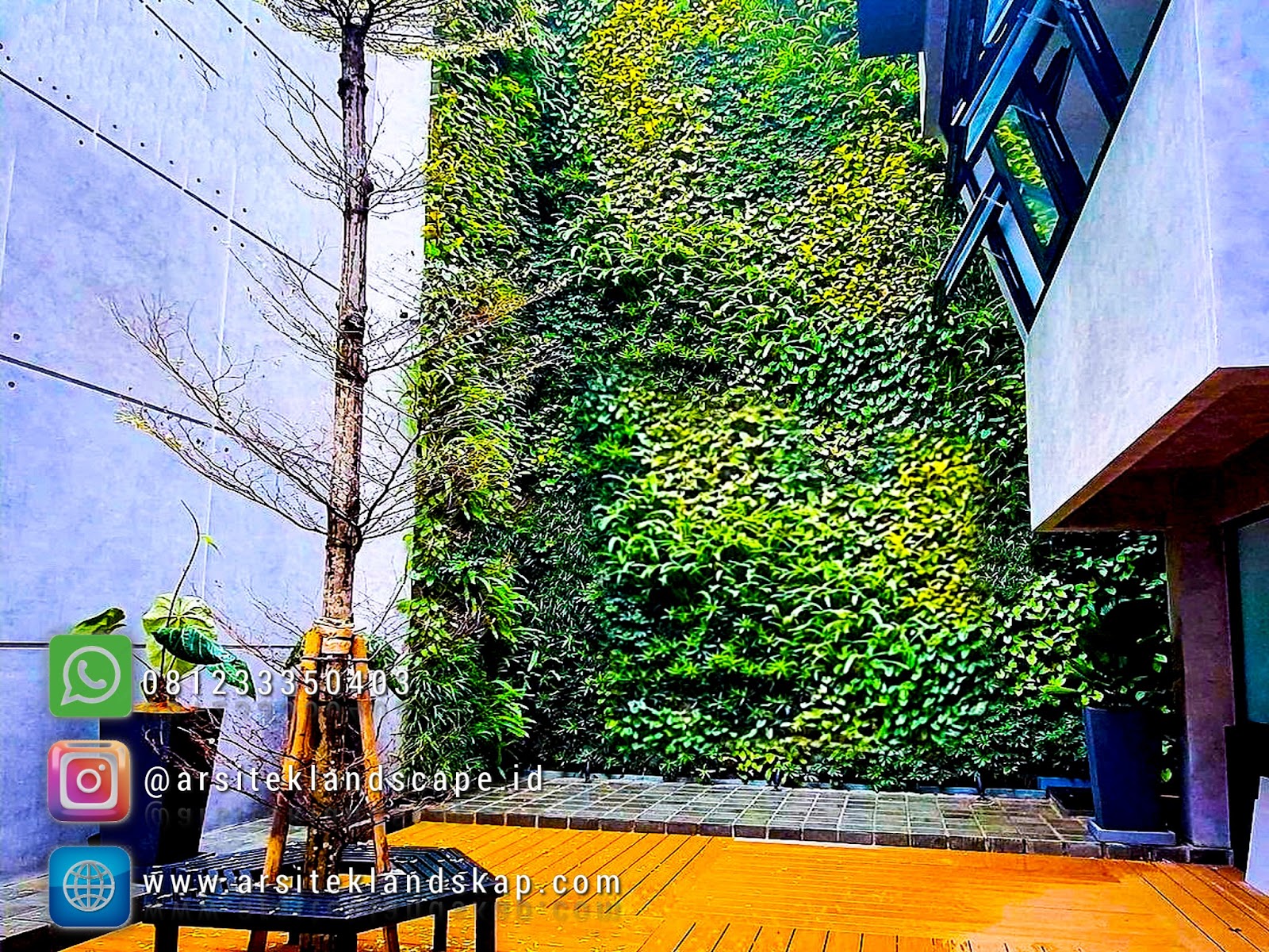 jasa vertical garden terbaik