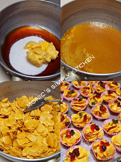 Cornflakes Madu & Perhitungan Harga Jual  Monic's Simply 