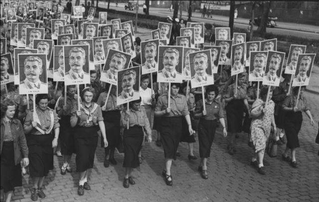 Cult of Stalin. East Berlin 1951 
