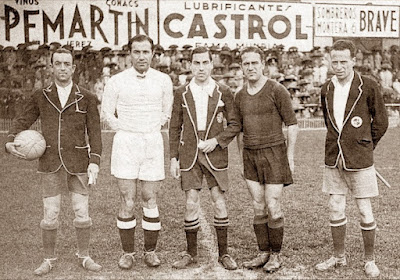 Quincoces y Pedrol, en un clásico del Madrid-Barcelona de 1936