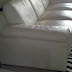 White Italian Leather Sofa