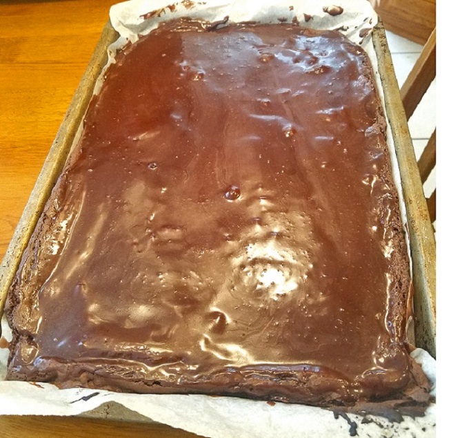 chocolate cola sheet cake