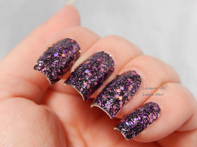 glitter holo nail wrap incoco holiday nail applique