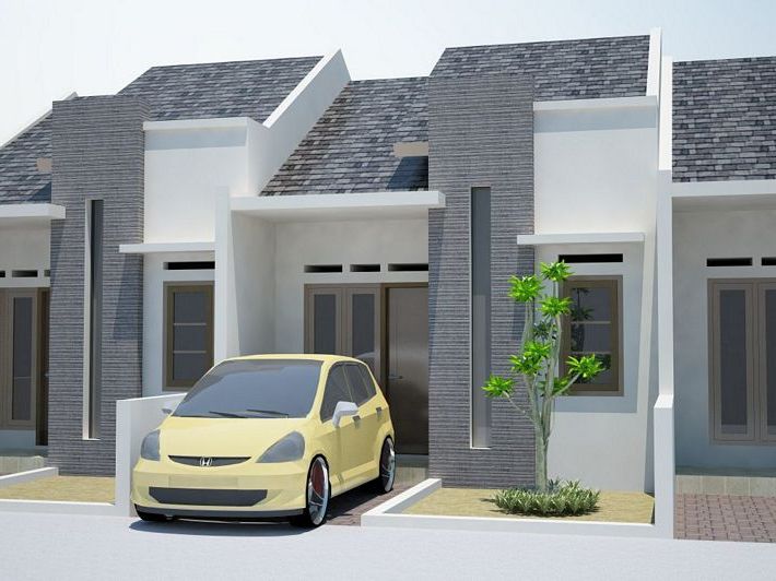 silly73 Desain Rumah  Minimalis  Mungil  1 lantai Terlihat Mewah 