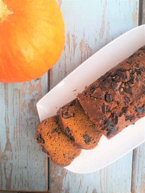 Ciasto dyniowe z czekoladą / Chocolate Chip Pumpkin Bread