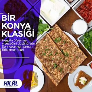 Hilal Etli Ekmek Konya Ramazan 2023 İftar Menüleri ve Fiyatları