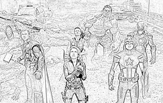 Avengers coloring pages coloring.filminspector.com