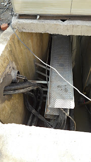 Photos of Cable Trench, Cable Support Structure and Cable Tray