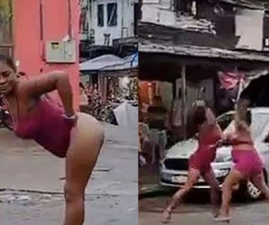 SÓ VENDO PARA CRER! Vídeo mostra briga entre duas mulheres para disputar quem tem o corpo mais bonito. VEJA AS IMAGENS