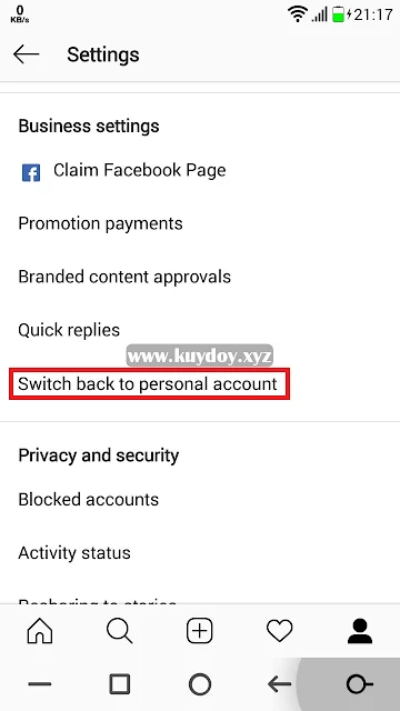 Cara Mengembalikan Akun Bisnis Instagram Ke Akun Biasa