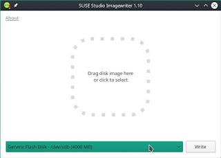 Membuat Bootable Flashdisk Menggunakan Suse Studia ImageWriter