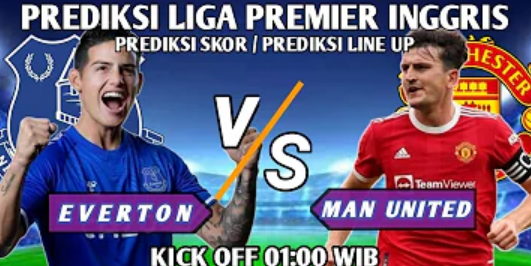 Prediksi Everton vs Manchester United 10 Oktober 2022