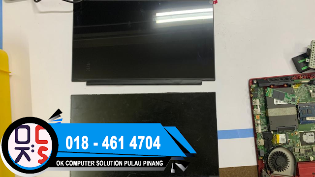 SOLVED: KEDAI REPAIR LAPTOP BALIK PULAU | HP 15S-EQ2195AU | SCREEN BLANK PROLEM | NEW SCREEN REPLACEMENT