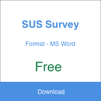 SUS Survey Form Template