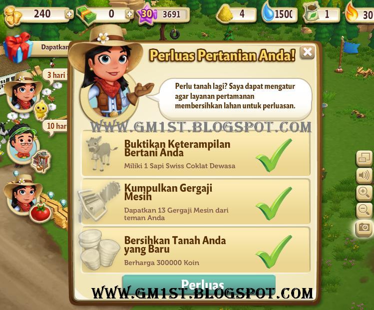 Cheat Perluasan FarmVille 2 Terbaru  -=][ Grand Master 