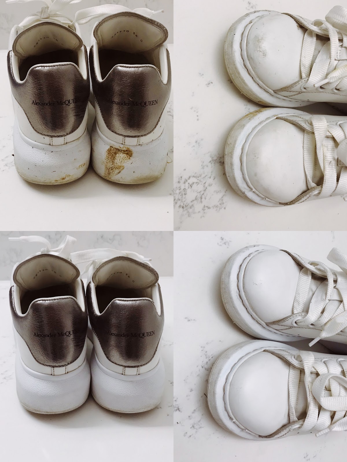 Amazon-shoe-cleaner-wipes-remove-dirt-before-after-亚马逊-懒人-清洁-湿纸巾-除灰尘