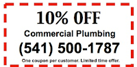 Full service plumbing in Southern Oregon for home and business