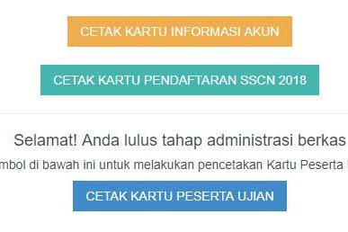 Hasil Seleksi Administrasi Wilayah Jateng