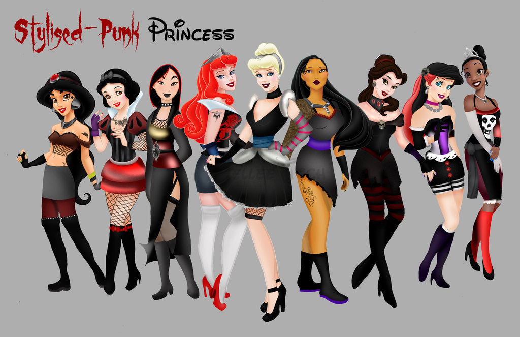 Beauty Rock  Princesas da Disney Rock  n  Roll 