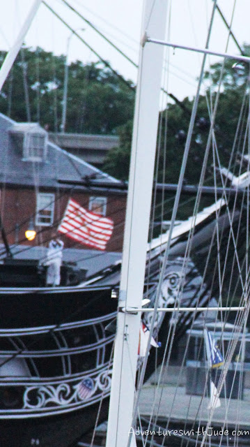 Sunset Taps, USS Constitution, Boston, MA