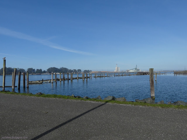 industrial works and old pylons