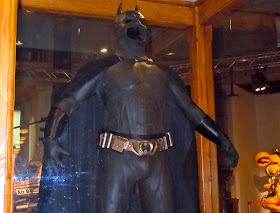 Batman Begins movie costume display