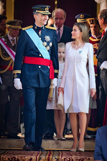 photo de Felipe VI et de son épouse