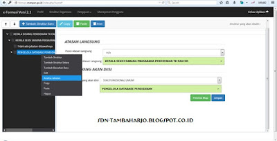 Penyusunan Formasi Pegawai Negeri Sipil secara Elektronik (e-Formasi)