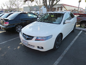 Acura TSX in Championship White from Almost Everything Auto Body
