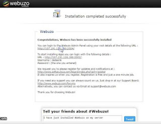 Tutorial cara install webuzo di vps centos