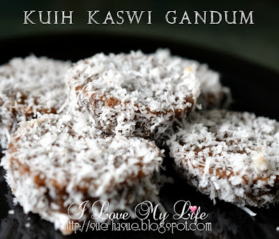 HaSue: I Love My Life: Kuih Kaswi Gandum lembut!