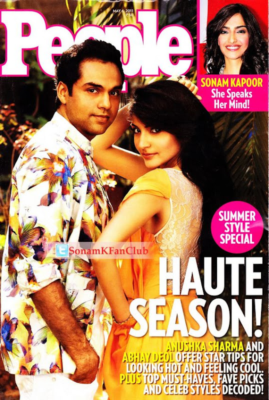 Anushka Sharma People Magazine April 2011