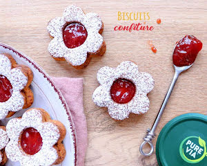 Biscuits confiture