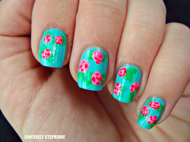 vintage-roses-nail-art