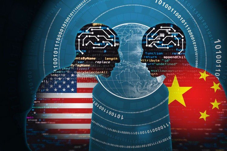 Xadrez em tecido azul vermelho como resumo dos eua china taiwan mapa de  crise sanção de força de movimento militar para parar a tecnologia de chip  comercial em taiwan ameaça de invasão