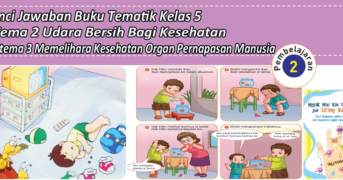 Kunci Jawaban Buku Tema 2 Kelas 5 Subtema 3 Pembelajaran 2