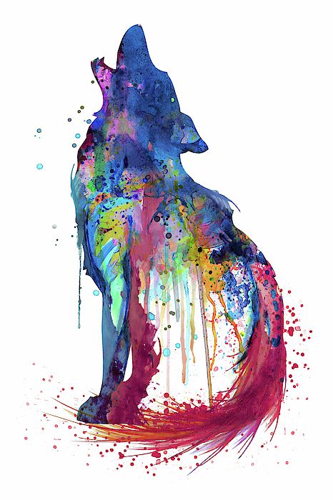 Dibujo de lobo para Tatto | dog ideas wolves