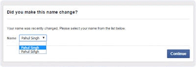  How to Change Facebook name Before 60 days