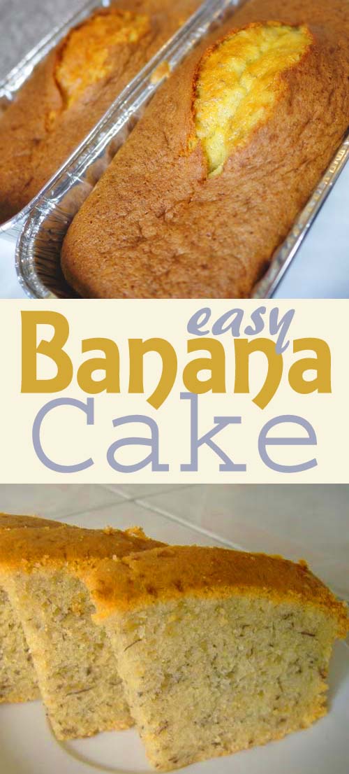 Got ripe bananas? Make banana cakes. They're my 'go to' favorites for easy baking. Recipe is super simple to follow. #bananacake