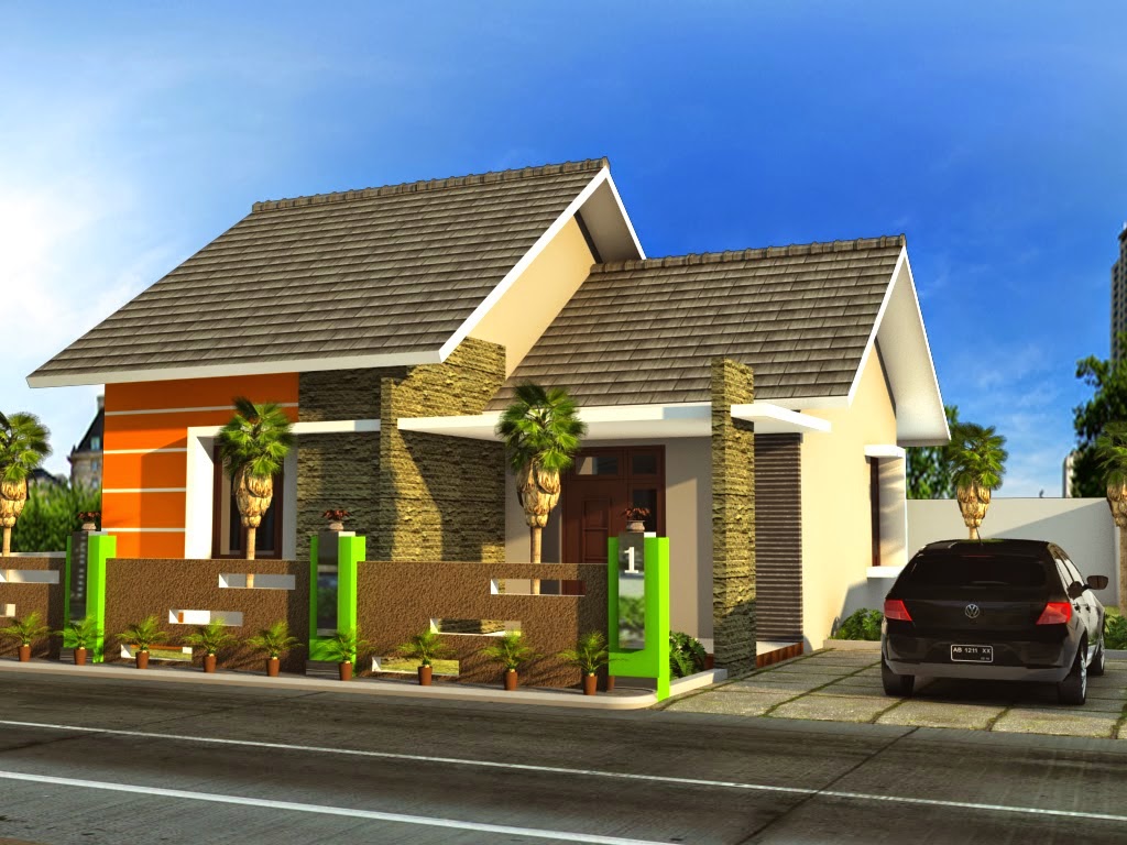 Denah Rumah Minimalis 2 Lantai Type 54 Desain Rumah Minimalis